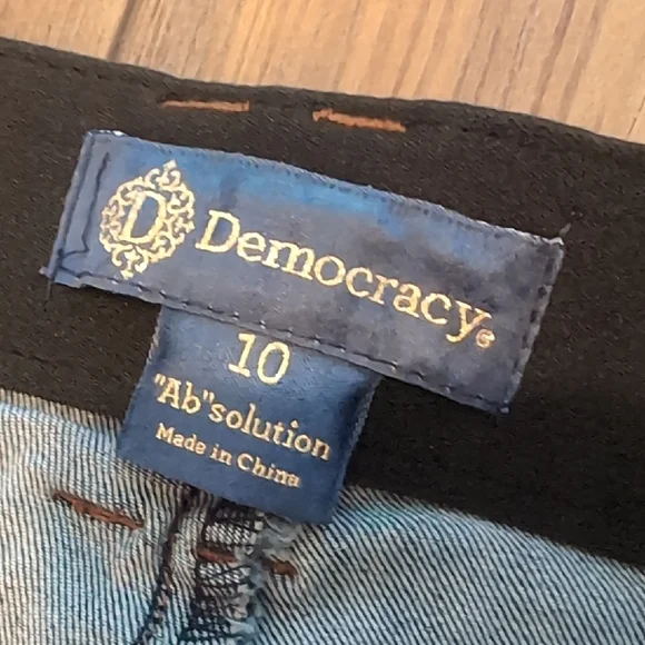 Democracy Flare Women's Jeans in Blue - Picture 2 of 2